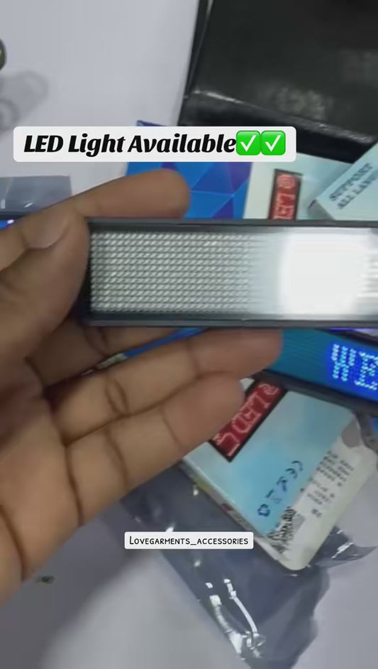 LED Light Brooch